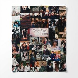 Vampire Diaries Collage Blanket